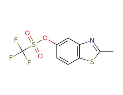 2-methylbenzo[d]thiazol-5-yl trifluoromethanesulfonate