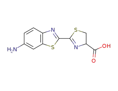 2-(6-aminobenzo[d]thiazol-2-yl)-4,5-dihydrothiazole-4-carboxylic acid