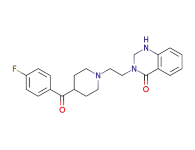 3-[2-[4-(4-fluorobenzoyl)-1-piperidinyl]ethyl]-2,3-dihydro-4(1H)-quinazolinone