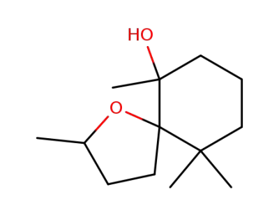 2,6,10,10-tetramethyl-1-oxaspiro[4.5]decan-6-ol